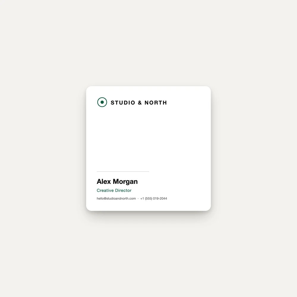 Square Business Cards